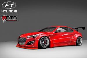 Hyundai Genesis by Blood Type Racing '2014